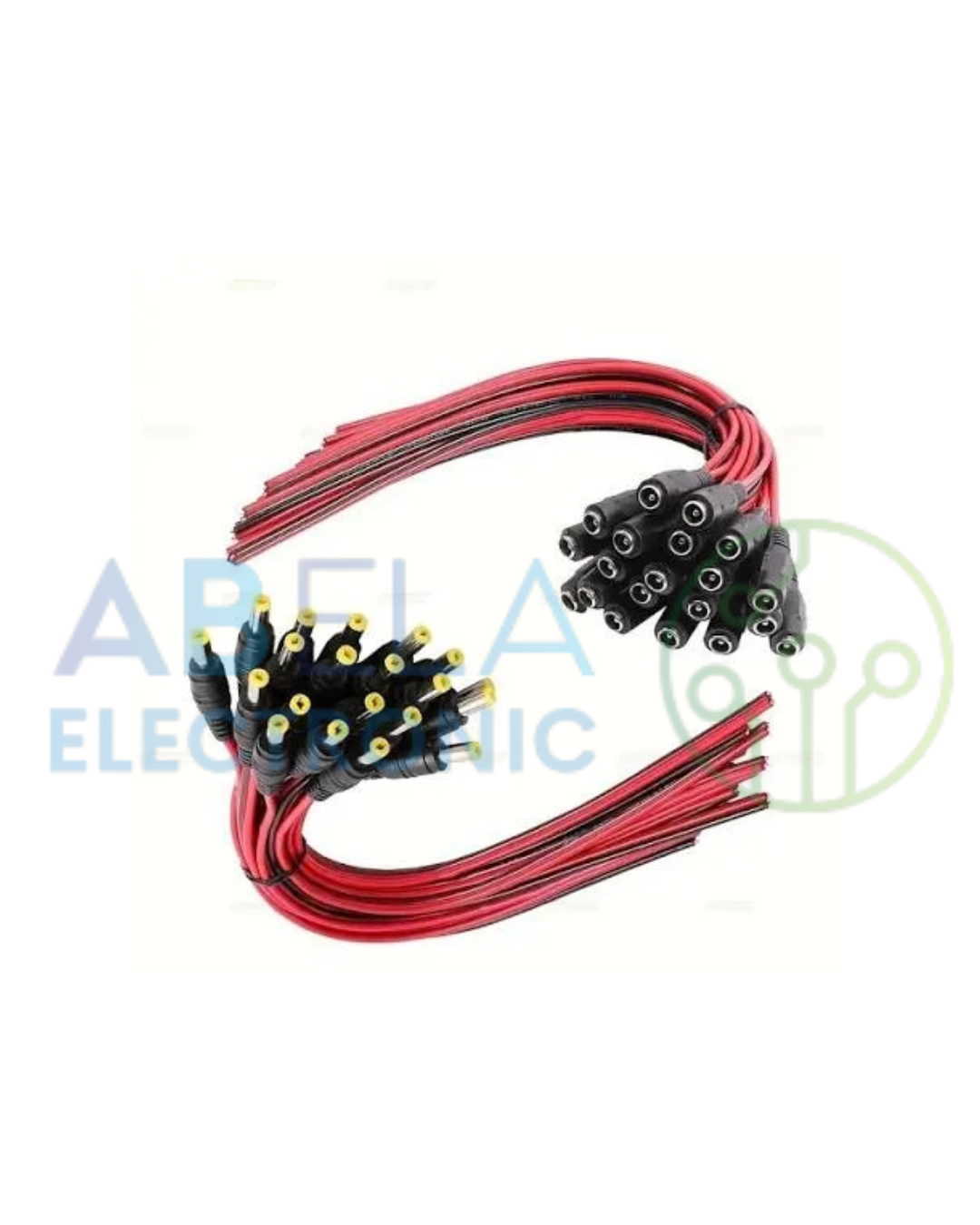 Male And Female Connectors, 5.5X2.1Mm Interface, Tail Welded Cable, Contacts, PVC Insulation, Suitable for Wiring