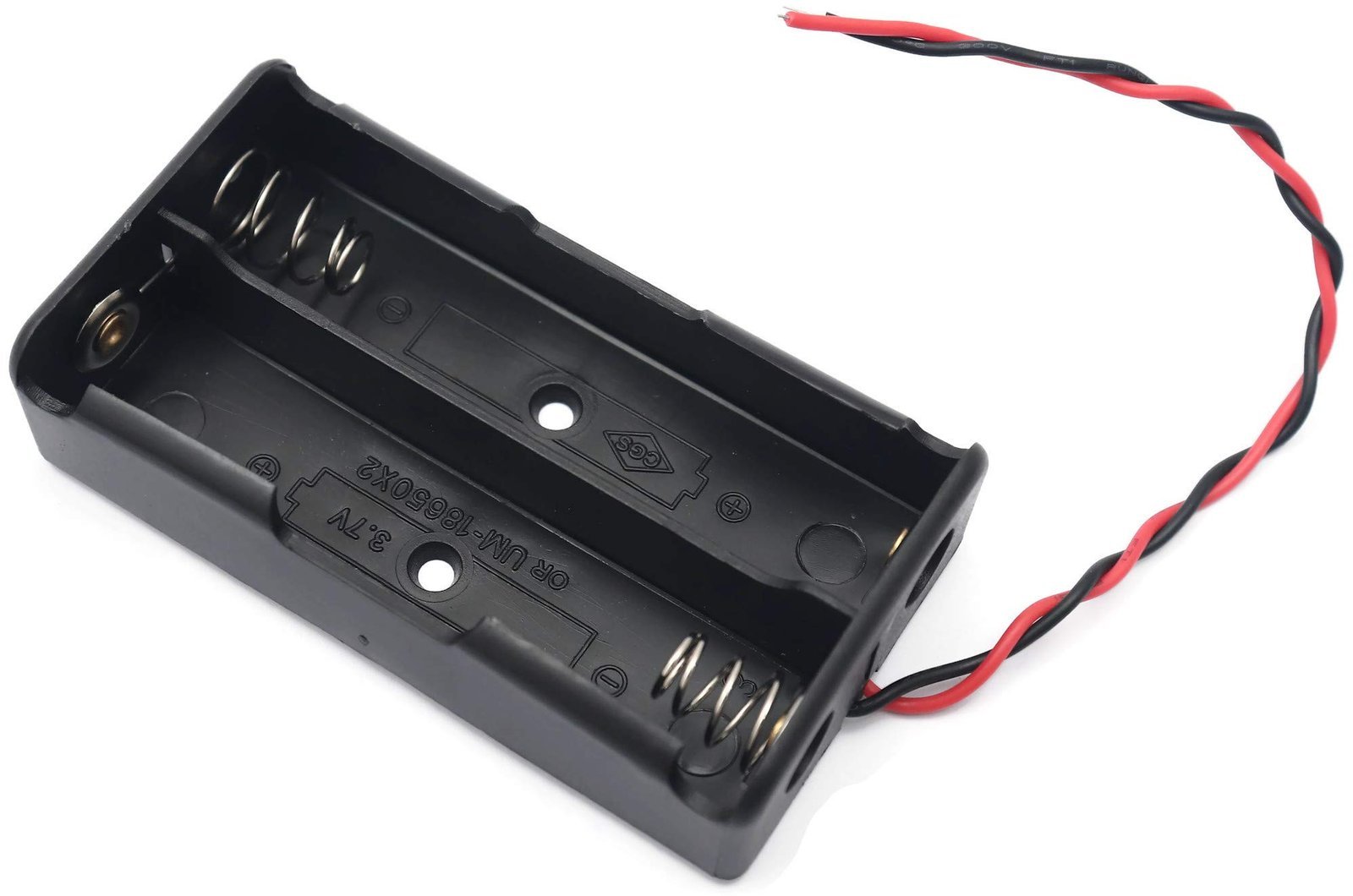 BATTERY HOLDER 2X18650 3.7V