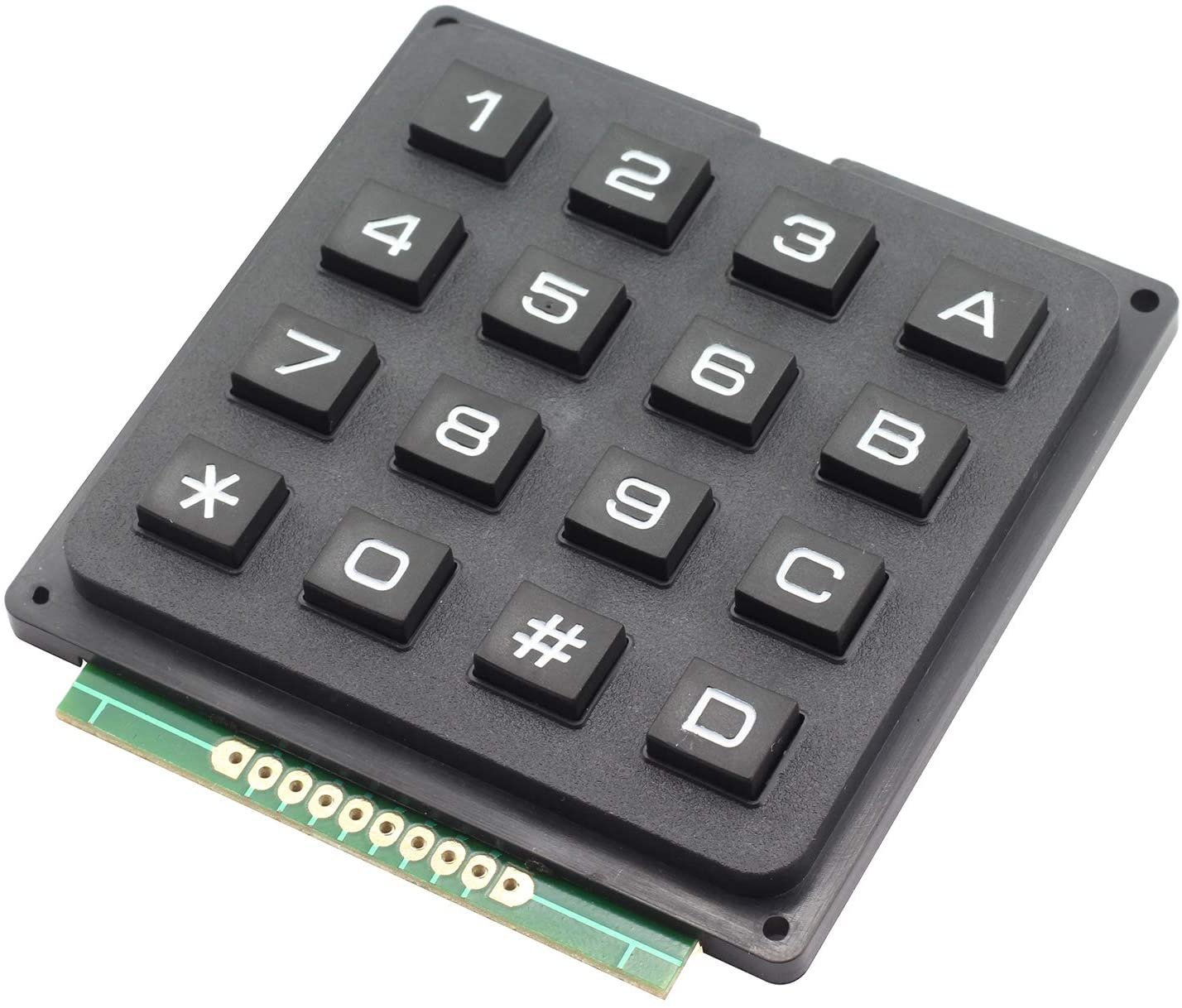 KEYPAD 4X4 MATRIX BLACK