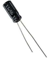 CAPACITOR 3.3uF, 50V