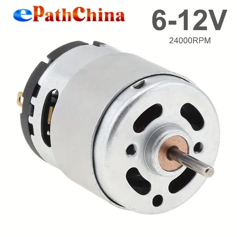 RS360 DC Motor 6-12V 24000RPM High Speed Micro Motor