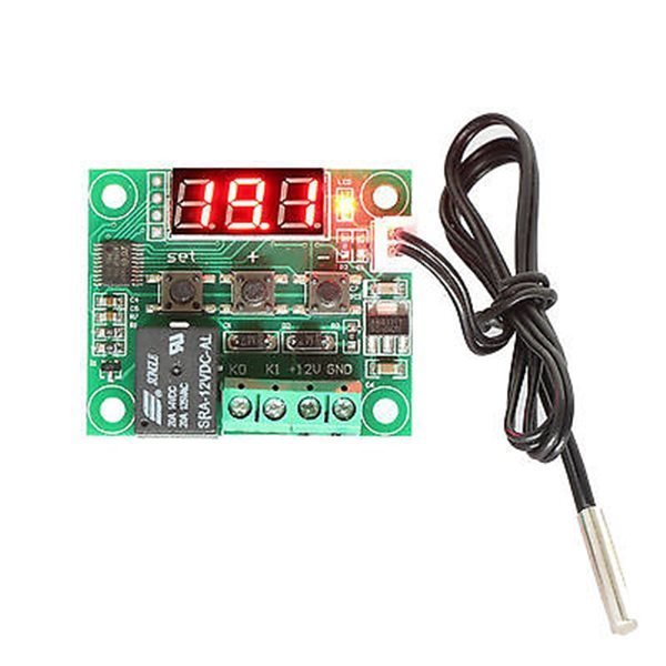 DIGITAL THERMOSTAT TEMPERATURE MODULE MODEL XH-W1209 WITH RELAY TEMPERATURE CONTROLLER
