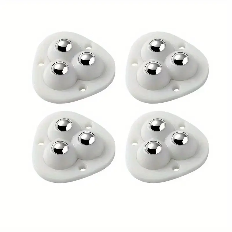 Heavy Duty Swivel Wheels - 360° Rotation, Self Adhesive Caster Wheels