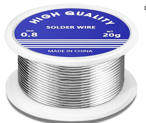 solder wire high quality  DIA 0.8, WT 20g