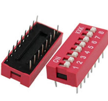 DIP switch 8 position