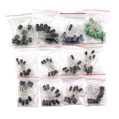 Electrolytic Capacitor Kit 120pcs 12Value