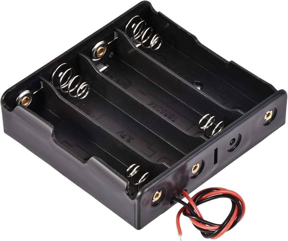 BATTERY HOLDER 4X18650 3.7V