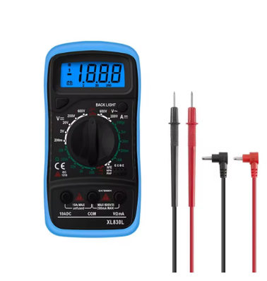 Blue XL830L Handheld Digital Multimeter (without battery, bubble bag)
