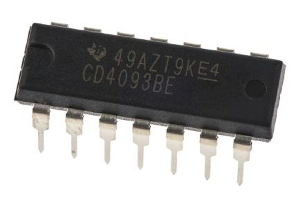 CD4093 IC - 12- Family (CD40xx) Logic Gates,