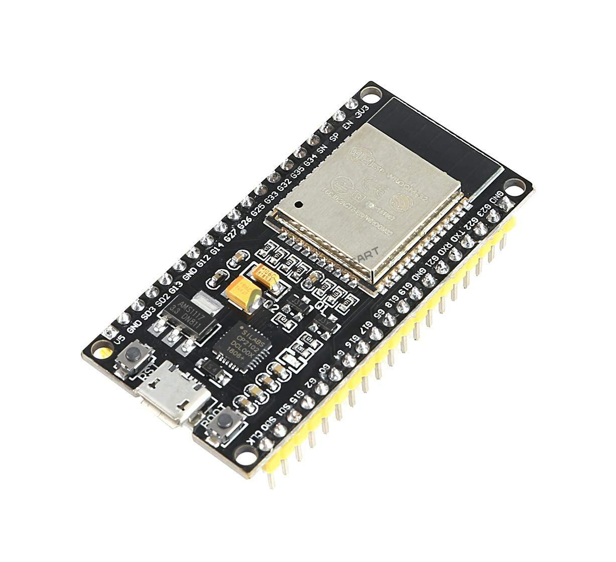 ESP32 ESP-WROOM-32 NodeMCU Wi-Fi + Bluetooth Development Board CP2102 (38 Pins)