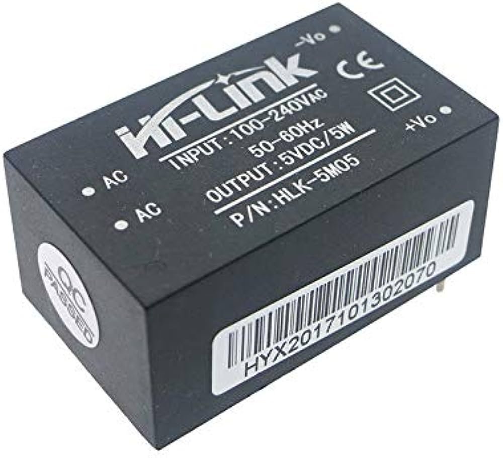 HI-LINK HLK-5M05 ADAPTER AC / DC 220V TO 5V 5W 1A MINI POWER SUPPLY MODULE