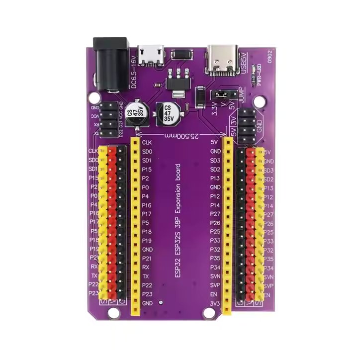ESP32 Development Board TYPE-C/Micro USB ESP32 Expansion Board 38PIN Female header