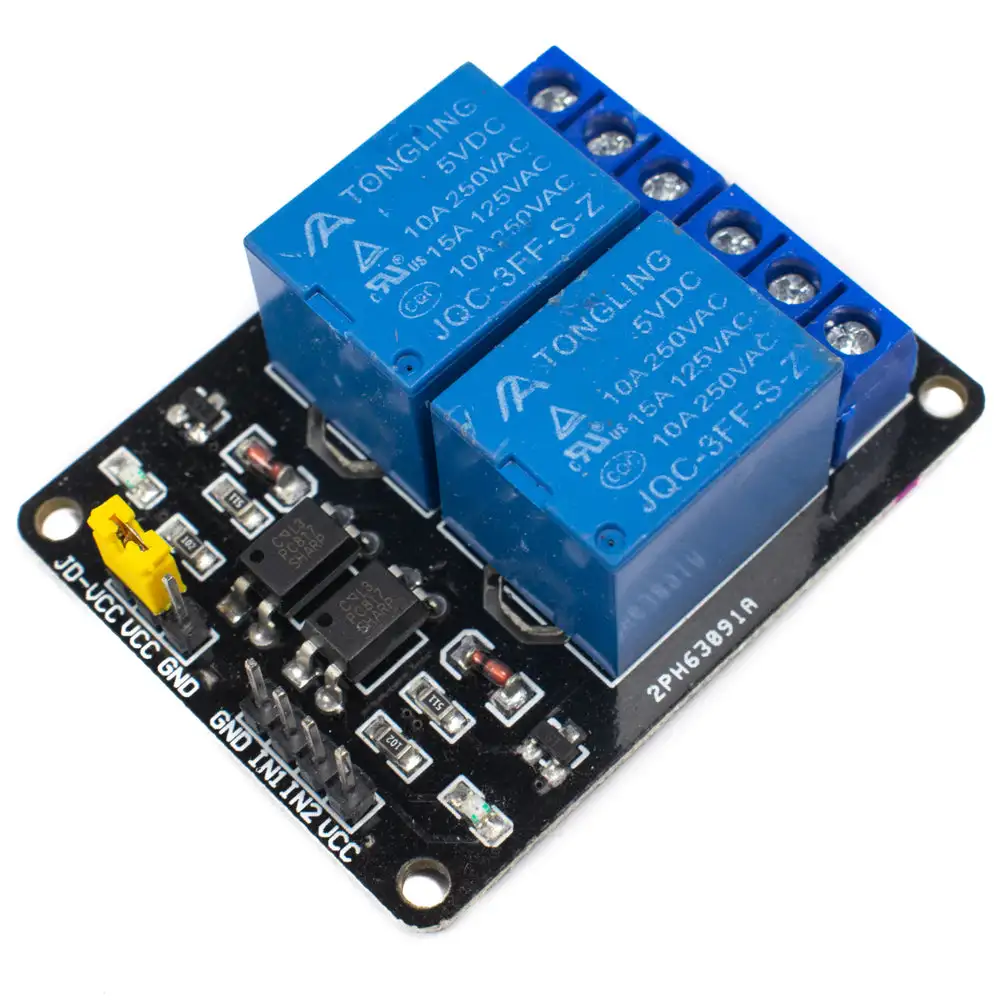 relay 2 channel optocoupler