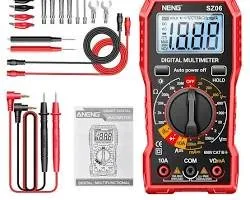 ANENG SZ06 Electrician Professional Digital Multimeter High-precision Digital Display Anti-burn Intelligent Maintenance Voltmeter 600V