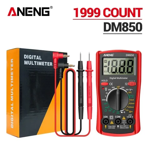 NENG DM850 Automatic Professional Digital Multimeter 1999 Counts Auto AC/DC Votage Tester Ohm Current Ammeter Detector