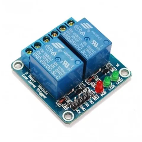 RELAY MODULE 5V DC 2-CHANNEL