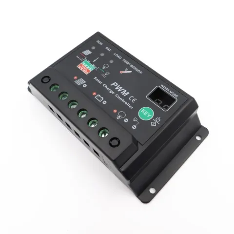 Solar Panel Battery RV Boat PWM Charging Controller 10A/12V 24V