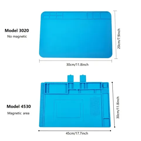 Soldering Mat, Computer Phone Repair Tools Kit, Working Repair Pad, Maintenance Platform Soldering Station For Smartphone, IPad, PC, Camera, Laptop, Glasses, Watch,Mini Pocket Tool Set