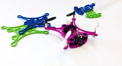 Qabela V2 quadcopter drone frame