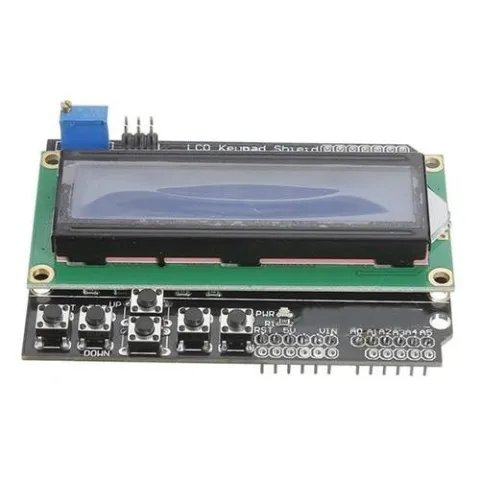LCD1602 LCD Keypad Shield Blue Backlight