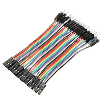 Male to Female Dupont Line 40 Pin 10cm 24AWG
