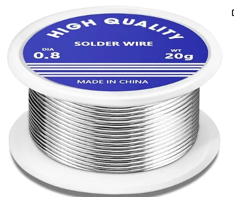 solder wire high quality  DIA 0.8, WT 20g