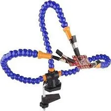 Helping Hands Soldering, Third Hand Soldering Tool PCB Holder Flexible Arms