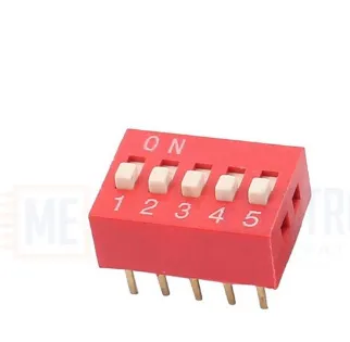 DIP switch 5 position