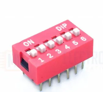 DIP switch 6 position