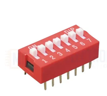 DIP switch 7 position