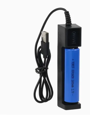 3.7V USB Smart Battery Charger 1 slot 18650 Charger Lii-PD4 USB Independent Charging Electronic