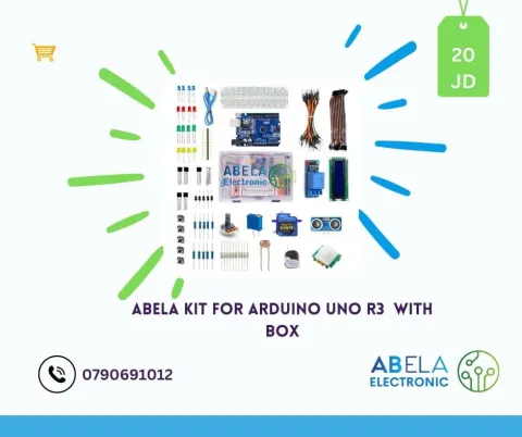Abela kit for Arduino Uno R3 with box