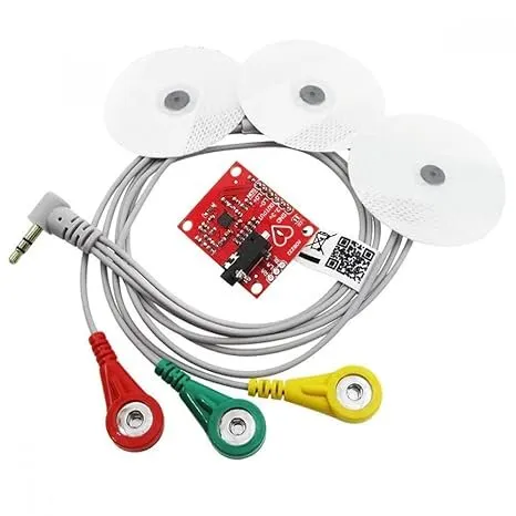 Ecg Module AD8232 ECG Measurement Pulse Heart ECG Monitoring Sensor Module Kit