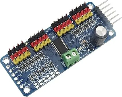 PCA9686 Servo Driver Shield For Arduino OR Raspberry pi 16 Channel 12-bit PWM